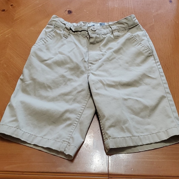 Boys Old Navy Khaki Uniform Shorts 